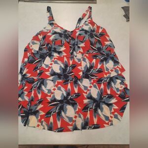 Catherines Floral One Piece Swimsuit 24W
